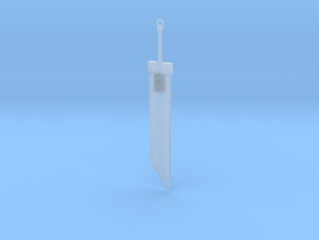 Buster Sword FFVII in Clear Ultra Fine Detail Plastic