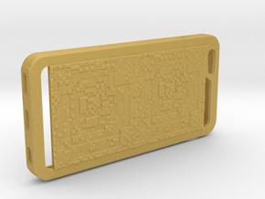 8bit era iPhone6+ case in Tan Fine Detail Plastic