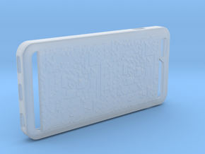 8bit era iPhone6+ case in Clear Ultra Fine Detail Plastic