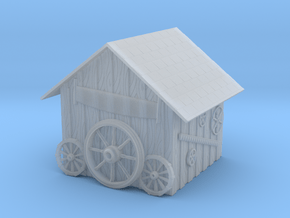 Detailed Rustic Shed #2 in Clear Ultra Fine Detail Plastic