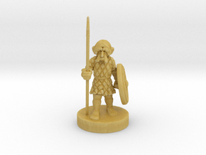 Olwulf the Loyal in Tan Fine Detail Plastic