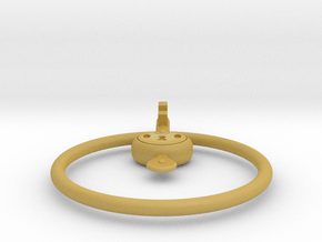 Klefki Key Ring in Tan Fine Detail Plastic