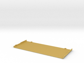 Nintendo New 3DS Coverplate in Tan Fine Detail Plastic