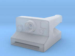 Polaroid Camera Pendant in Clear Ultra Fine Detail Plastic