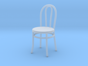 Bistro / Cafe Chair 1/32 in Clear Ultra Fine Detail Plastic