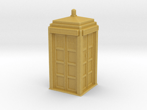 The Physician's Blue Box in 1/35 scale (complete) in Tan Fine Detail Plastic