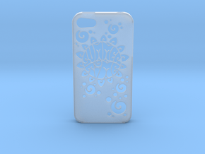 Iphone 4 Case Summer Time in Clear Ultra Fine Detail Plastic