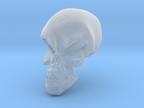 Little Scary Skull in Clear Ultra Fine Detail Plastic