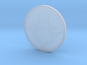 Gondorian Coin in Clear Ultra Fine Detail Plastic