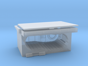 Hold Bunk in Clear Ultra Fine Detail Plastic