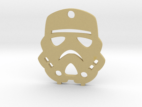 Imperial Stormtrooper Pendant in Tan Fine Detail Plastic