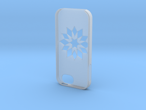 Flower Iphone5 Case in Clear Ultra Fine Detail Plastic