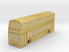Wright Gemini Bus in British N Gauge 1:148 in Tan Fine Detail Plastic