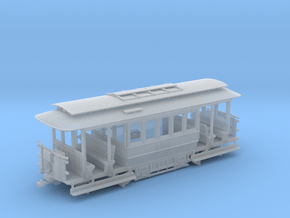 Sydney D Class Tram HO 1:87 in Clear Ultra Fine Detail Plastic