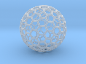 Fullerene C260 in Clear Ultra Fine Detail Plastic