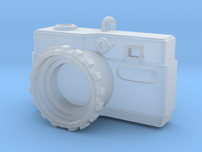 CameraPendant in Clear Ultra Fine Detail Plastic