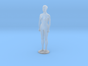 Nude Girl - big in Clear Ultra Fine Detail Plastic