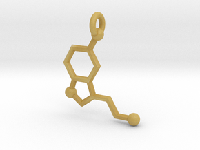 Serotonin in Tan Fine Detail Plastic