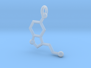 Serotonin in Clear Ultra Fine Detail Plastic