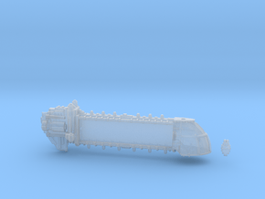 Heavy Freighter Trojan in Clear Ultra Fine Detail Plastic