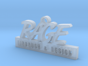 Rage1 in Clear Ultra Fine Detail Plastic