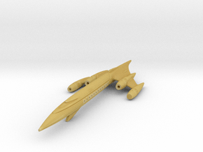 Gnomon MELROSE-7 small jet airplane toy  in Tan Fine Detail Plastic