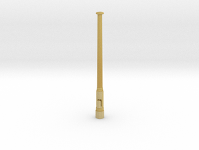 Mast für Bahnsteiguhr 1:32 in Tan Fine Detail Plastic