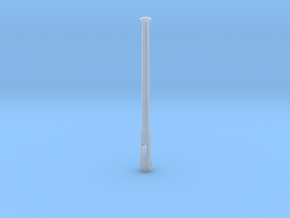 Mast für Bahnsteiguhr 1:32 in Clear Ultra Fine Detail Plastic