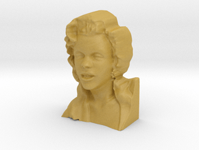 Marilyn Monroe Bust 9cm in Tan Fine Detail Plastic