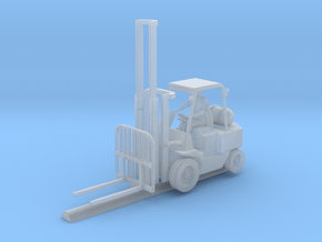 N Scale 1:160 Forklift With Operator in Clear Ultra Fine Detail Plastic