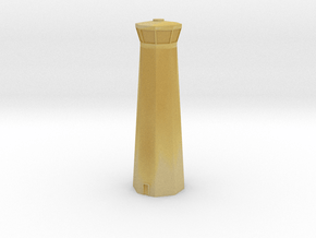 6mm Airport Control Tower in Tan Fine Detail Plastic