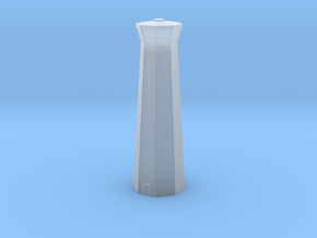 6mm Airport Control Tower in Clear Ultra Fine Detail Plastic