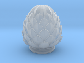 Pine Cone in Clear Ultra Fine Detail Plastic