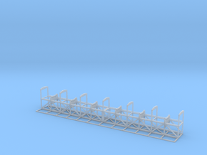1/76th Scale Aggregate Conveyor in Clear Ultra Fine Detail Plastic