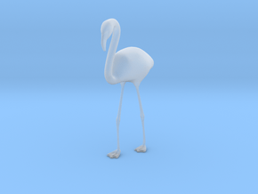 Flamingo - One Color  in Clear Ultra Fine Detail Plastic