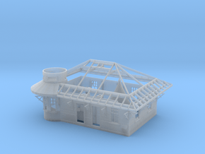 CNR & CPR Don Station (HO Scale) in Clear Ultra Fine Detail Plastic