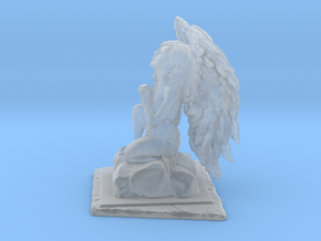 Angel statue in Clear Ultra Fine Detail Plastic