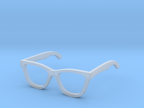 glasses in Clear Ultra Fine Detail Plastic