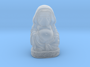 Kylo Ren Zen Buddha 3cm in Clear Ultra Fine Detail Plastic