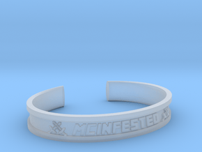 McBracelet (2.2 Inches) in Clear Ultra Fine Detail Plastic