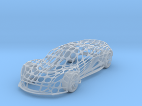 Hennessey Venom GT Cellular Wireframe in Clear Ultra Fine Detail Plastic