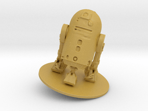 R2-D2 Unit By Fountain Head College Of Technology in Tan Fine Detail Plastic