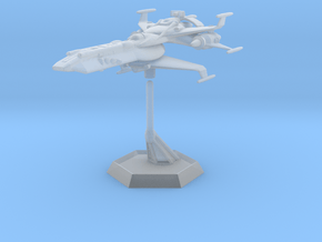 Star Sailers -  Hunter Class - Astro Fighter  in Clear Ultra Fine Detail Plastic