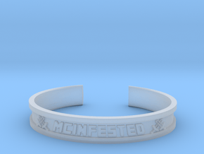 McBracelet (2.0 Inches) in Clear Ultra Fine Detail Plastic