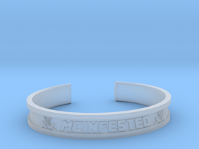 McBracelet (2.8 Inches) in Clear Ultra Fine Detail Plastic
