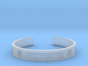 McBracelet (3.0 Inches) in Clear Ultra Fine Detail Plastic