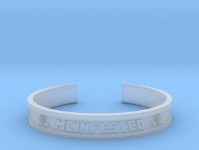McBracelet (3.4 Inches) in Clear Ultra Fine Detail Plastic
