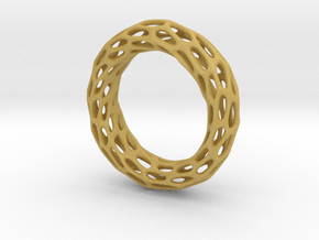 Trous Ring S 9.5 in Tan Fine Detail Plastic