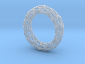 Trous Ring S 9.5 in Clear Ultra Fine Detail Plastic