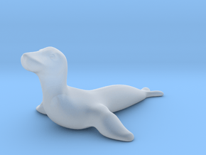 Seal Desk Toy in Clear Ultra Fine Detail Plastic